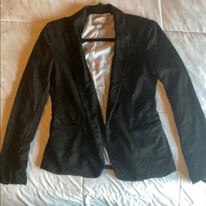 Black blazer from forever 21 - very flattering!